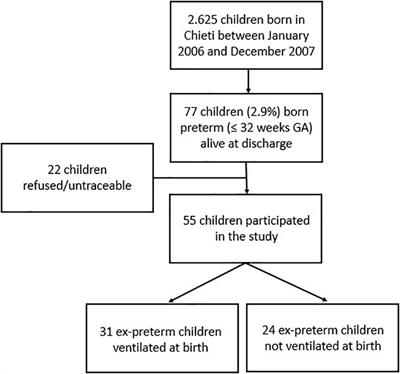 Effect of Invasive Mechanical Ventilation at Birth on Lung Function Later in Childhood